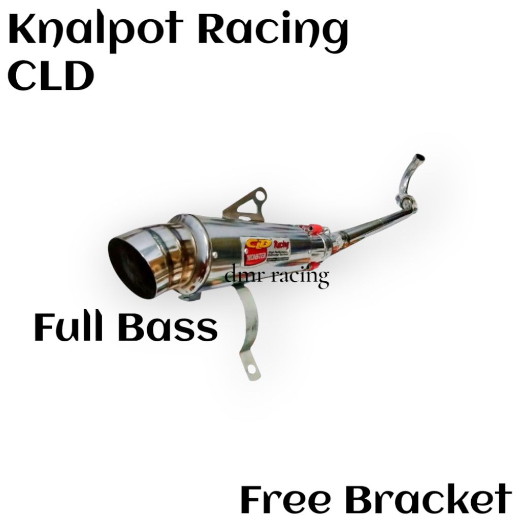 Knalpot Racing CLD Jupiter Supra Revo Karisma Blade Astrea Grand Vega Shogun