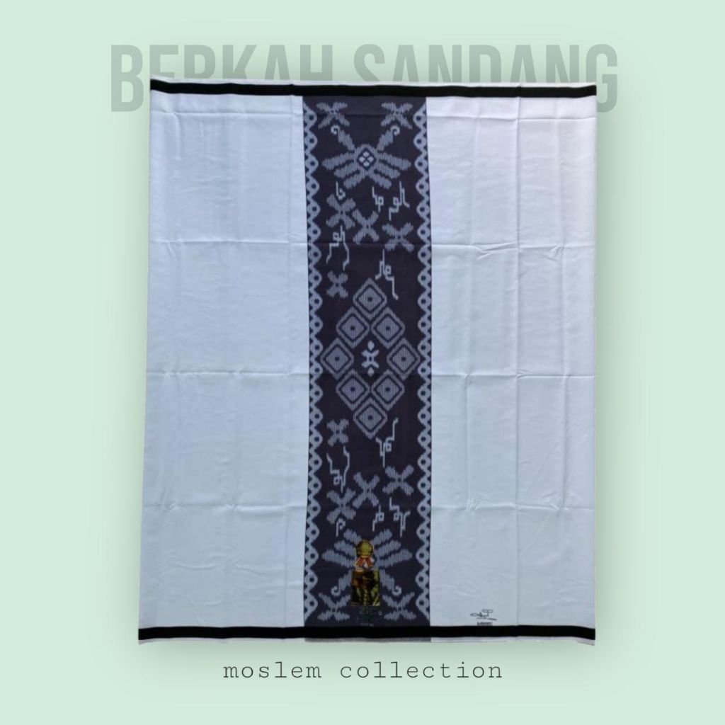 Sarung HDS Putih Polos Dewasa