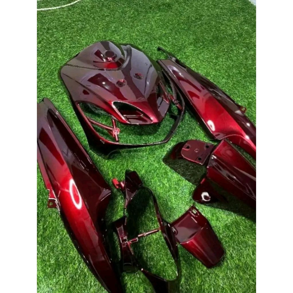 COVER BODY HALUS MIO SMILE WARNA MERAH CANDY