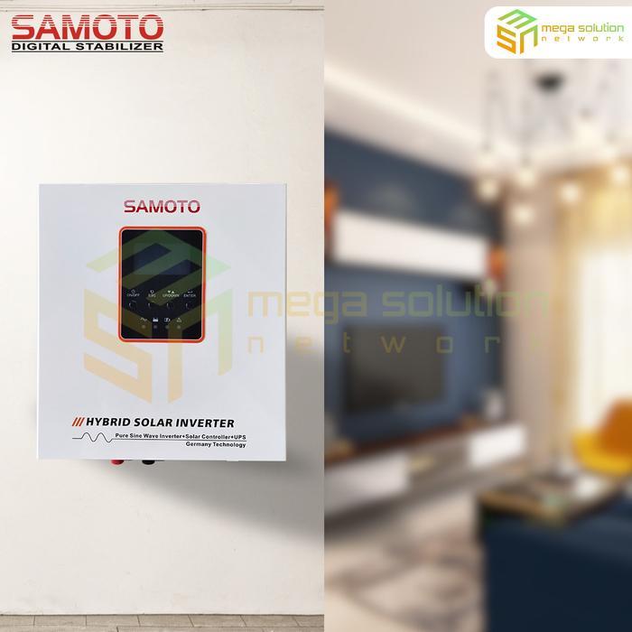 INVERTER SAMOTO ILS1000 800Watt 1000VA Hybrid Solar Inverter Low Frequency PSW High Performance