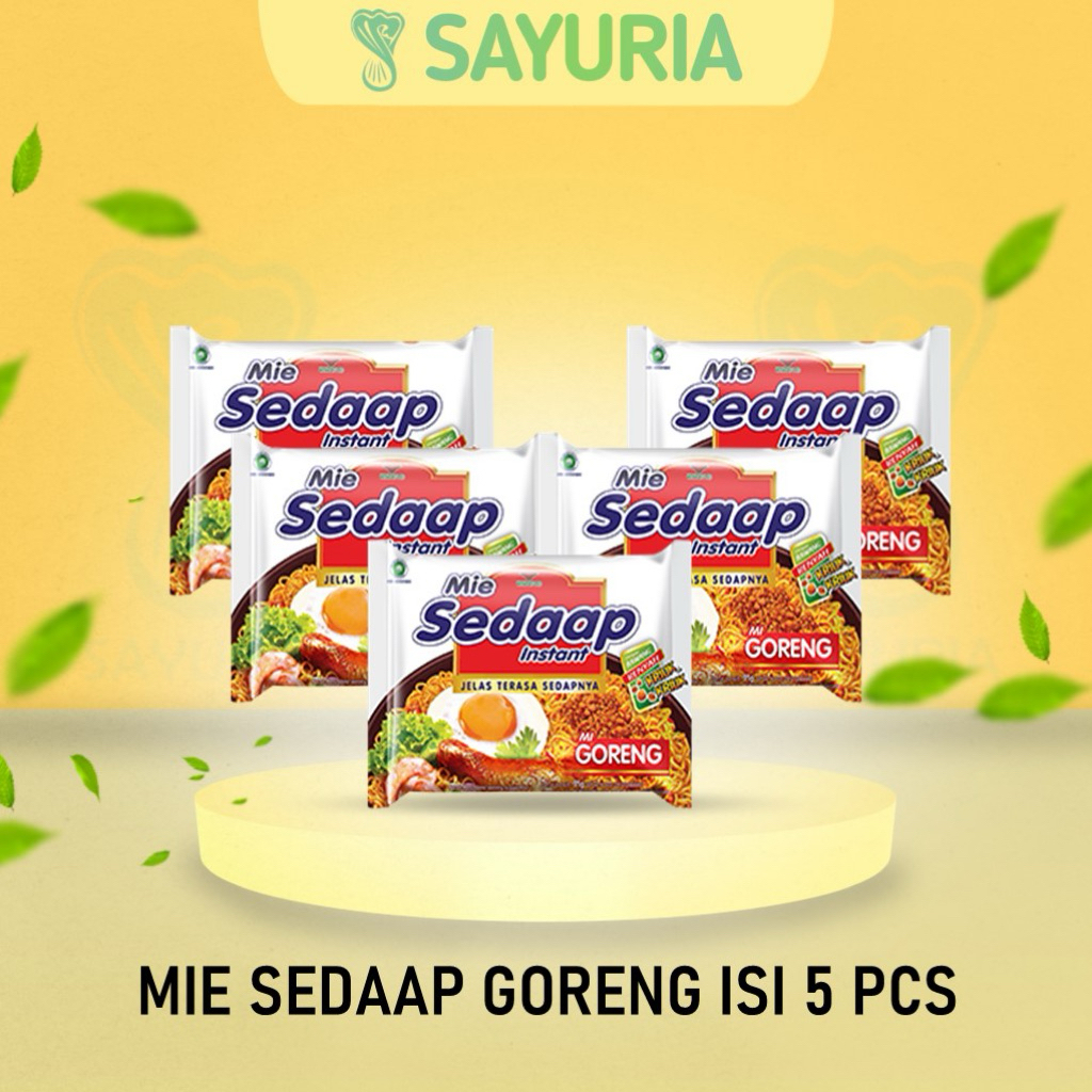 

MIE SEDAAP GORENG ISI 5 PCS