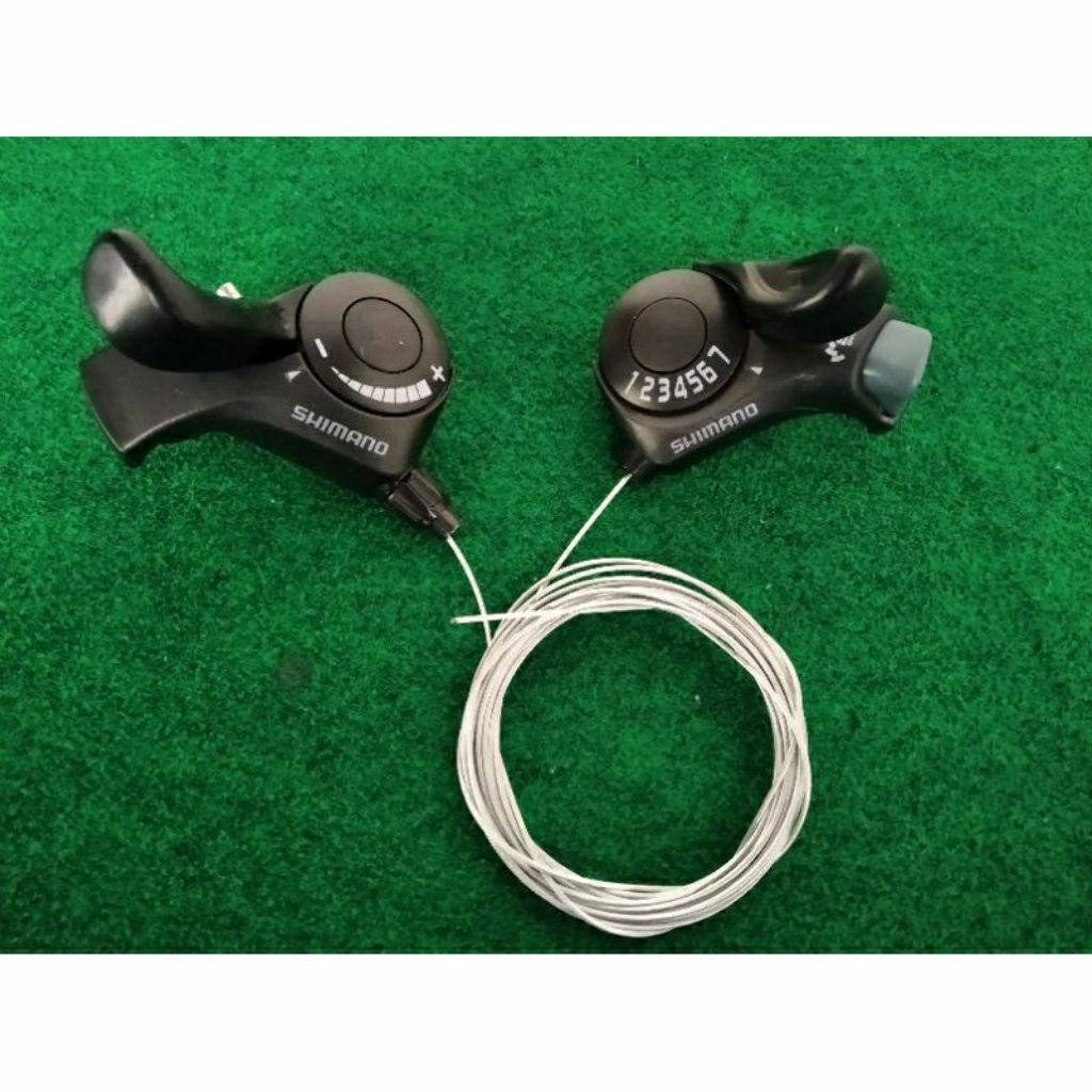 shifter tombol shifter sepeda lipat 7 speed