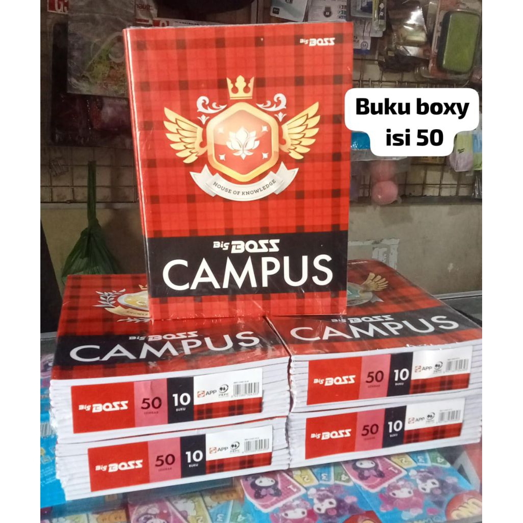 

Buku Tulis BIG BOSS 50 Lembar