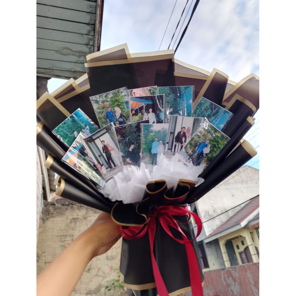BOUQUET FOTO BTS/BOUQUET ANNIVERSARY/BUKET WISUDA/BOUQUET BUNGA
