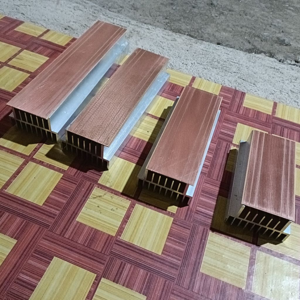 heatsink 2 u ber bagai macam panjang  plus PCB final bisa request jumlah lobang tr final sssssiap ra