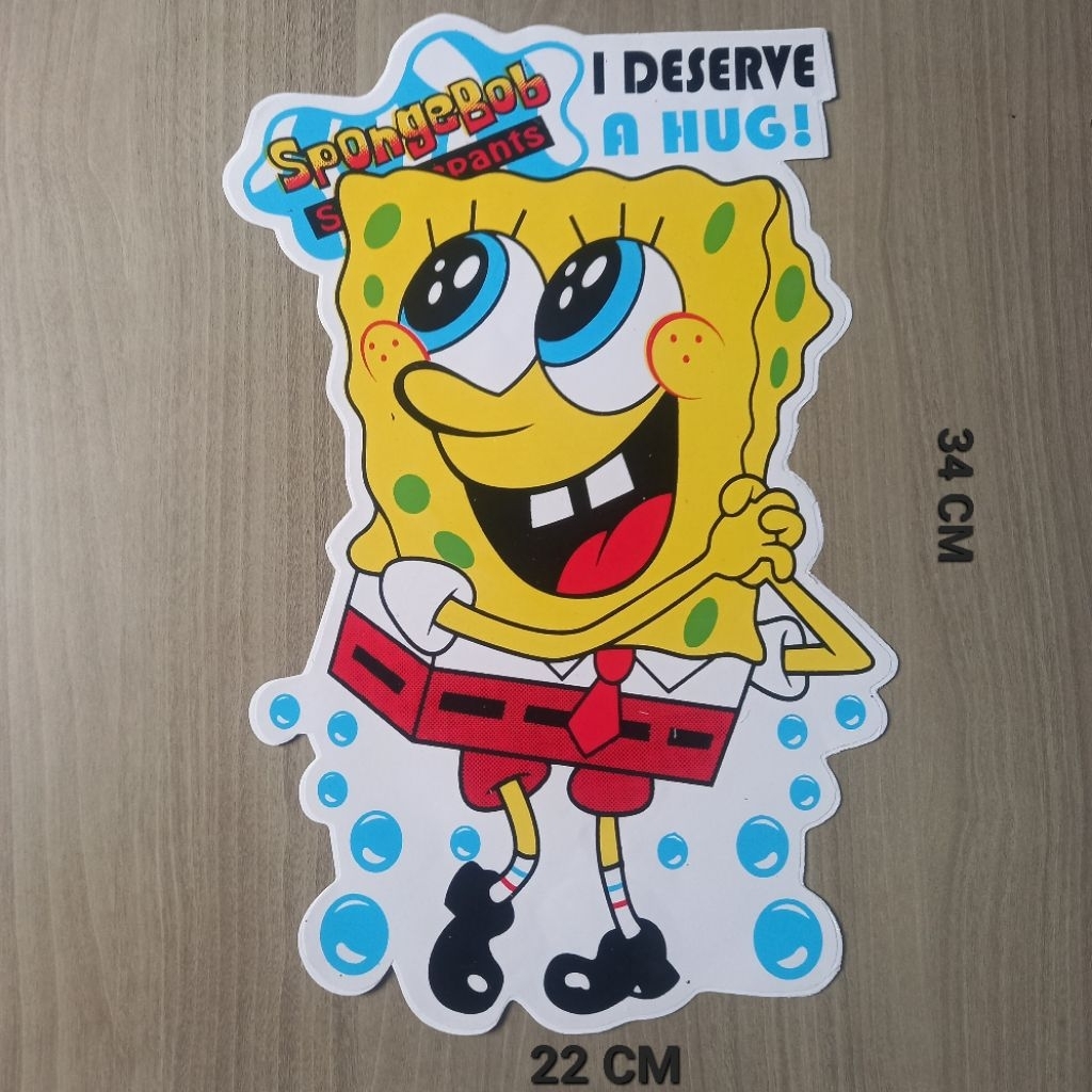 

STIKER SPONGEBOB VINYL UKURAN BESAR