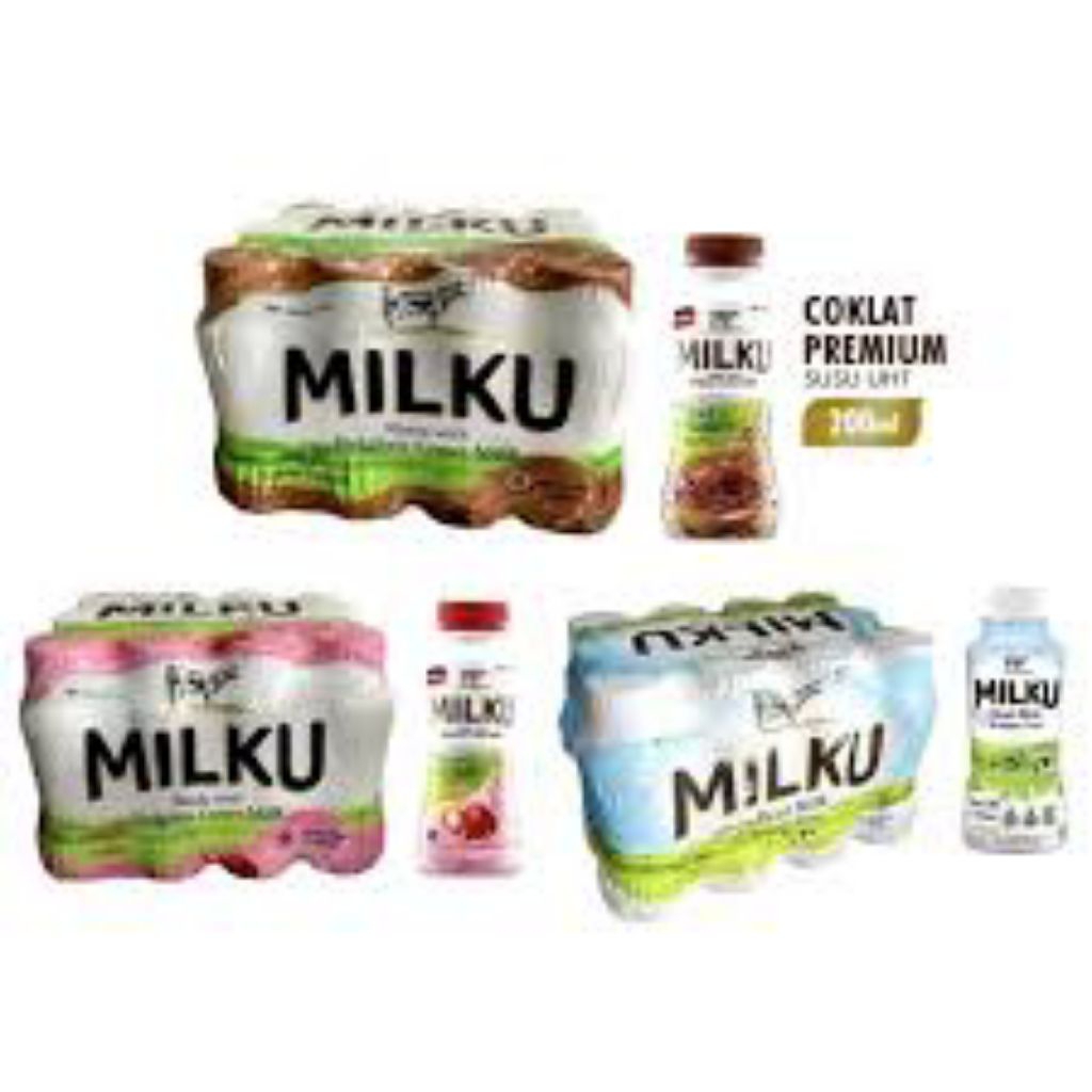 

Milku Minuman Susu Belgia Botol 200ml 1 Karton Isi 12 Pcs All Variant