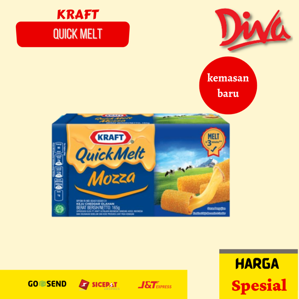 

[165gr] Keju Kraft Quick Melt