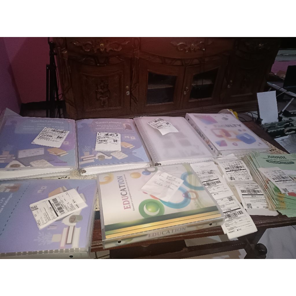

binder administrasi guru PJOK lengkap kelas 1-6