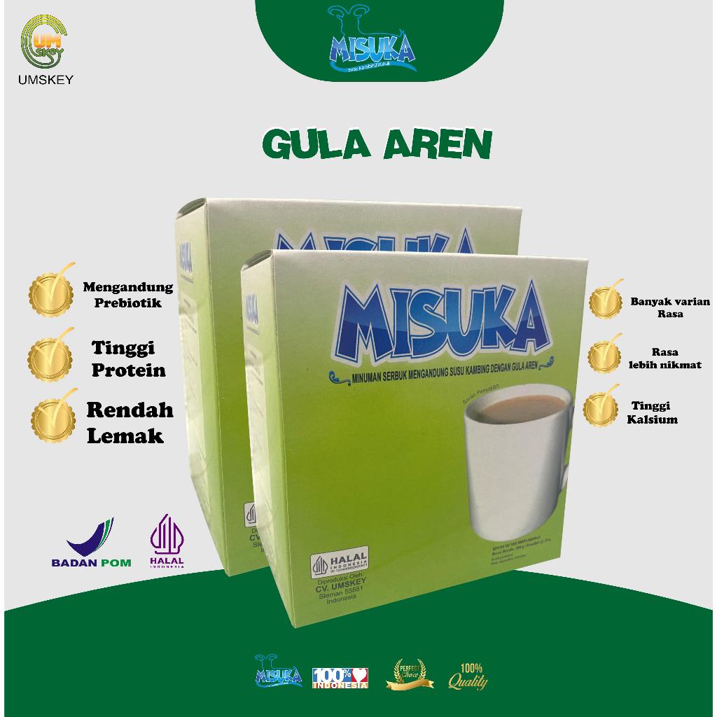 

Susu Kambing Bubuk MISUKA GULA AREN