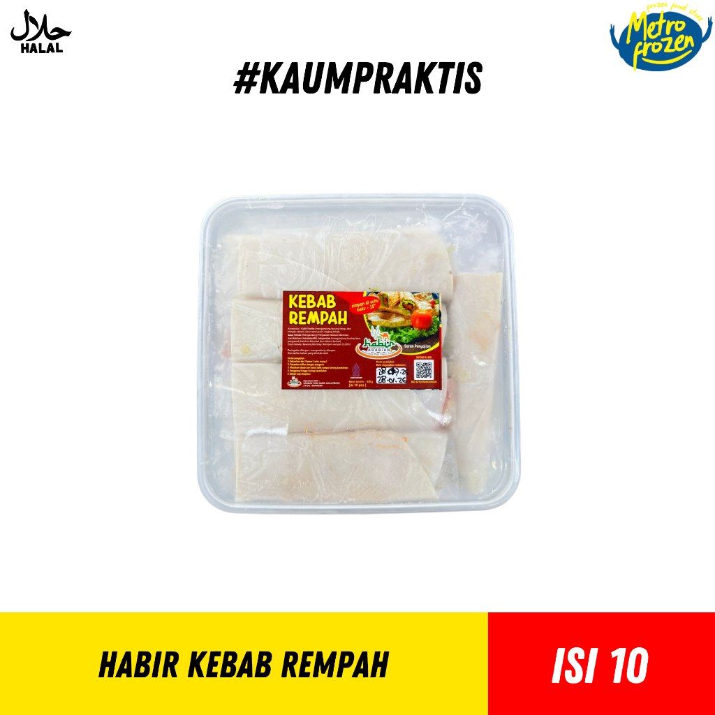 

HABIR Kebab Rempah Mini 430gr //kebab rempah kecil //kebab habir