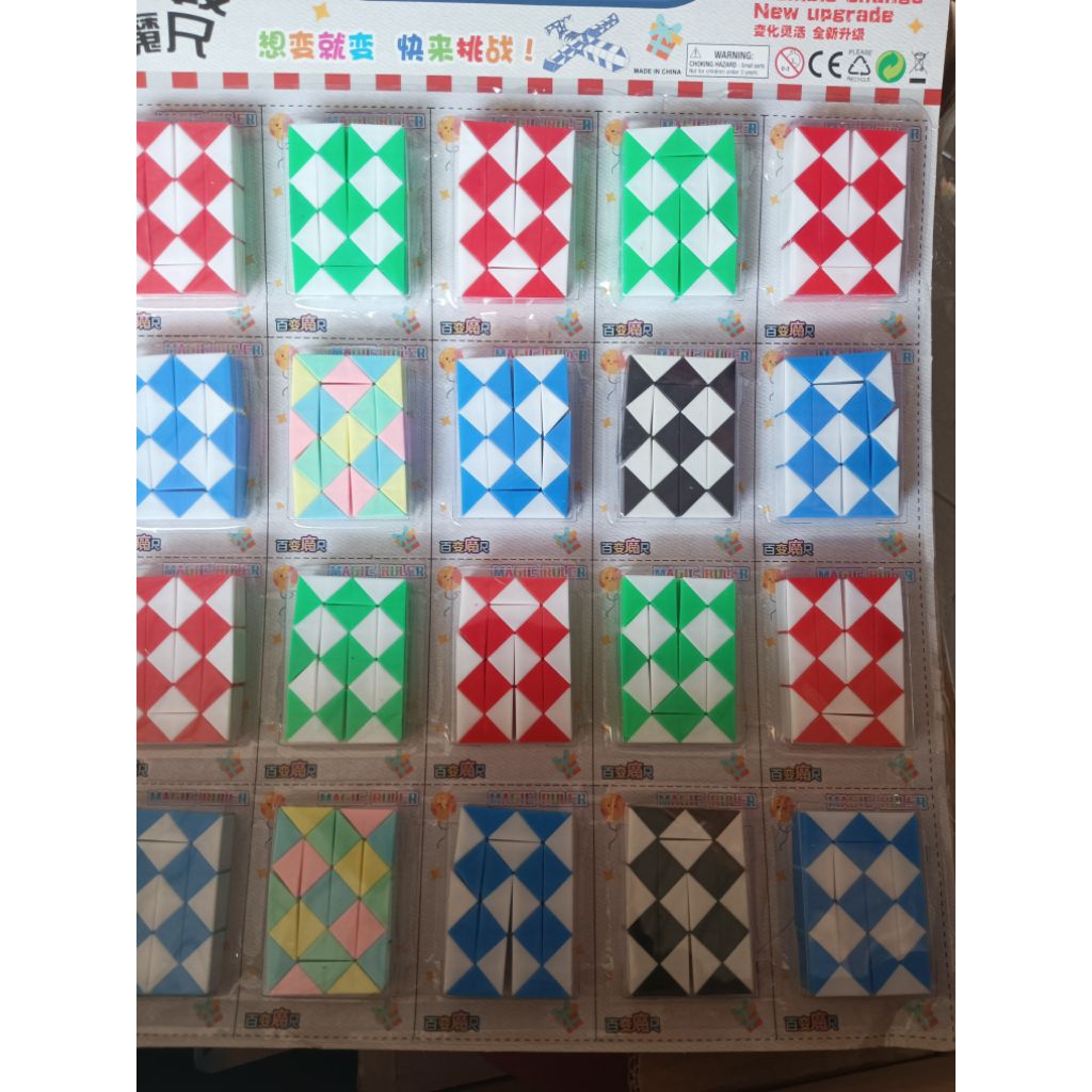 mainan rubik ular/rubik snake