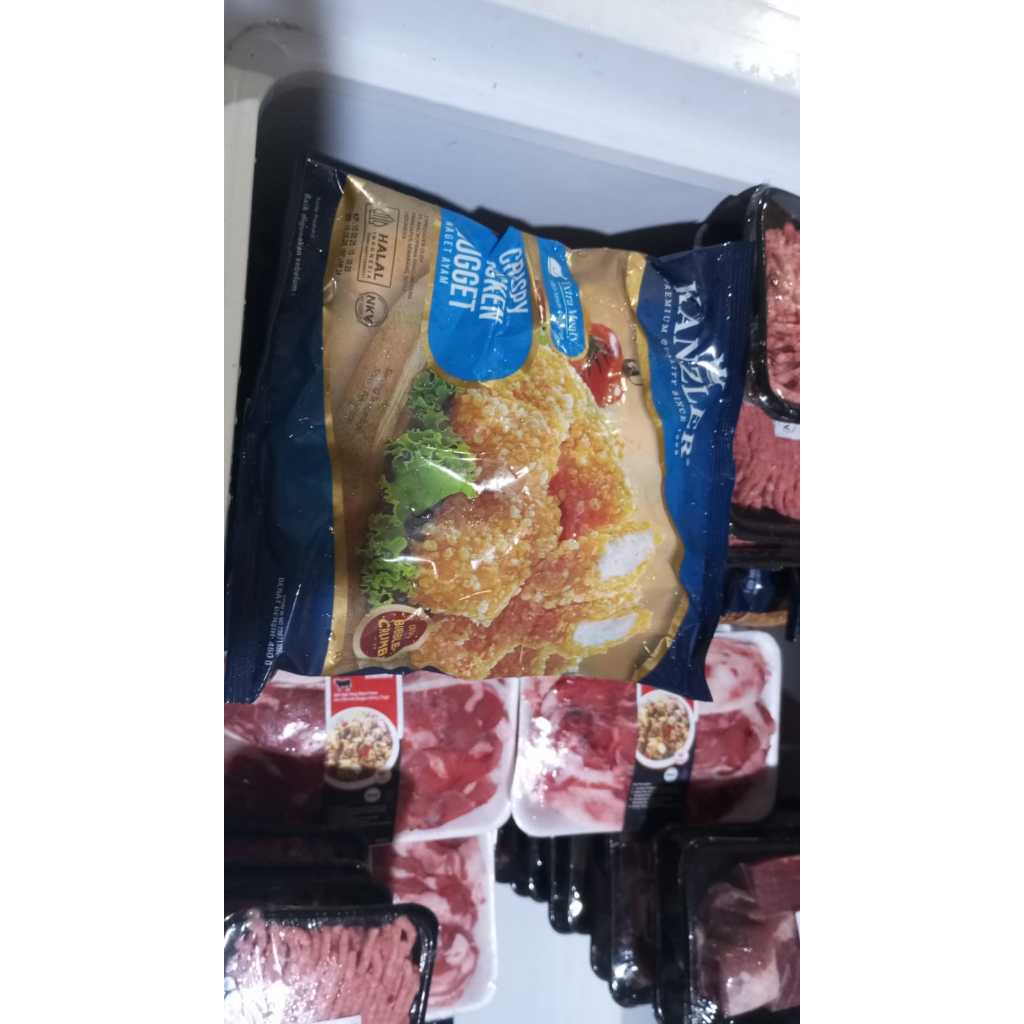 

Crispy chicken nugget Kanzler Crispy nugget Kanzler 450gram isi 22pc I KENZLER NUGGET CRISPY ORI
