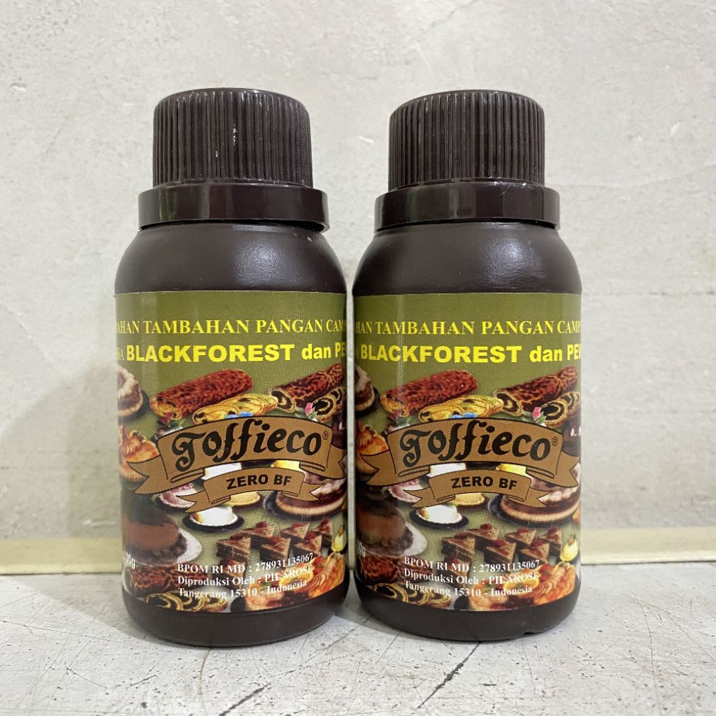 

Toffieco perisa ZERO BLACKFOREST dan pewarna 100 ml | toffieco zero blackforest