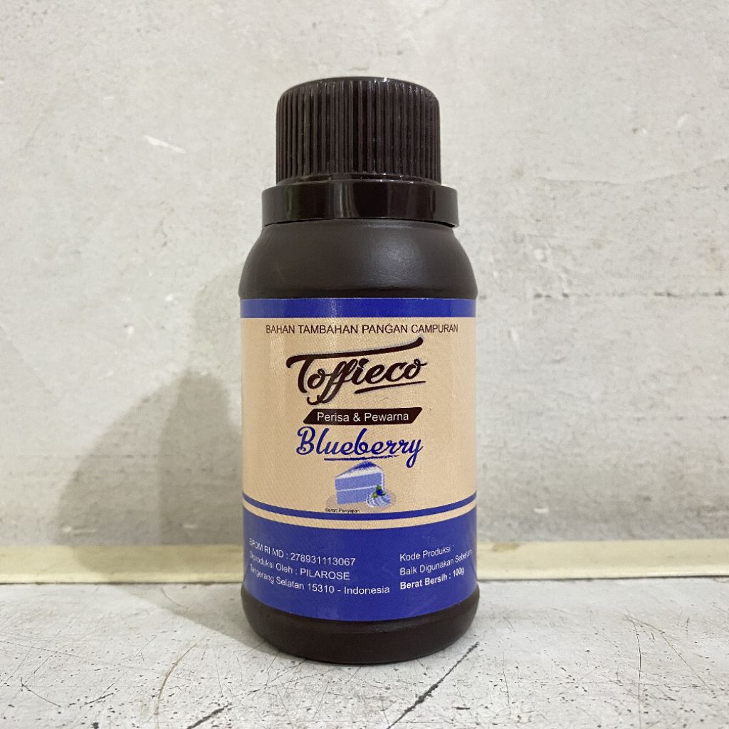 

Toffieco perisa BLUEBERRY dan pewarna 100 ml | perisa blueberry | pasta blueberry
