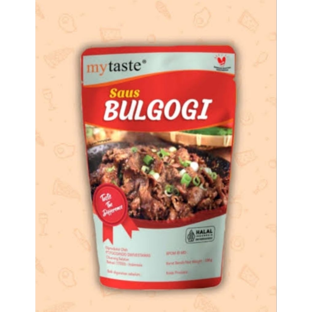 

MyTaste | My Taste Saus Bulgogi Halal 500gr
