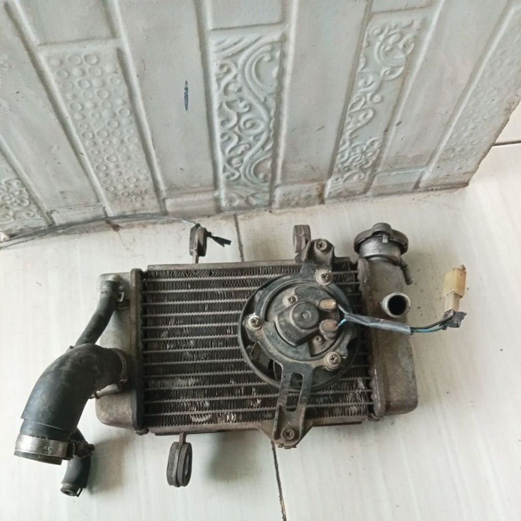 radiator yamaha jupiter mx komplit original copotan motor