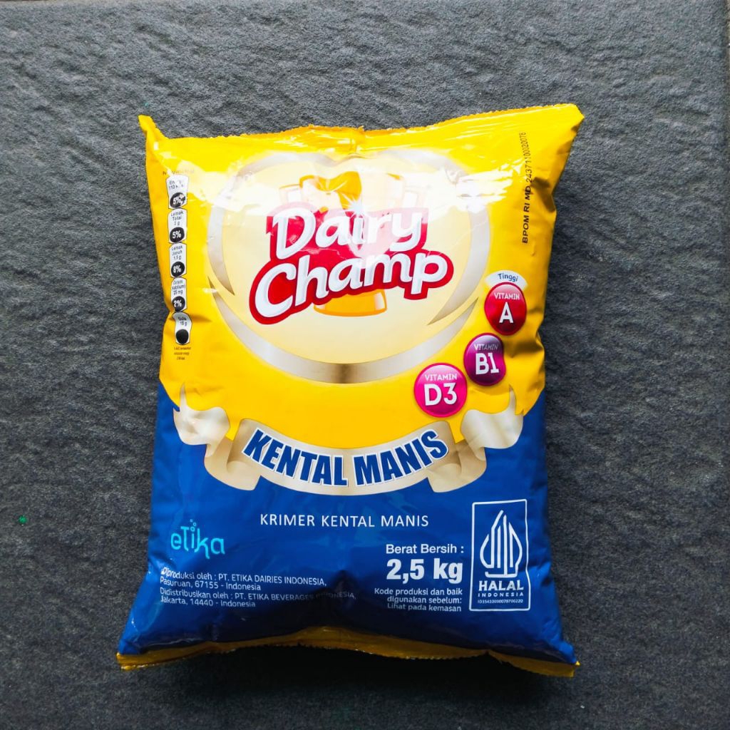 

Susu Kental Manis Dairy Camp 2.5Kg ( Pcs ) [ Original ]