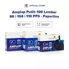 

AMPLOP PUTIH POLOS 104/110/90