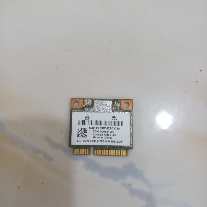 Wifi Card Laptop HP 14-CM0094AU Modul Internal Wireless Second Bekas 127