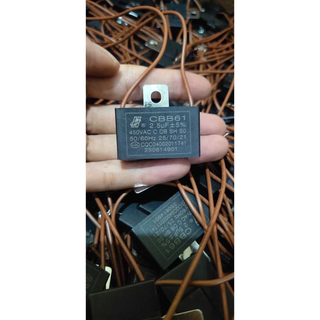 KAPASITOR KIPAS ANGIN PANASONIC CBB61 1.8UF 1.5UF 1.2UF