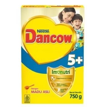 

Nestle Dancow 5+ Imunutri Susu bubuk Pertumbuhan Anak 5-6 Tahun Madu 750 Gram