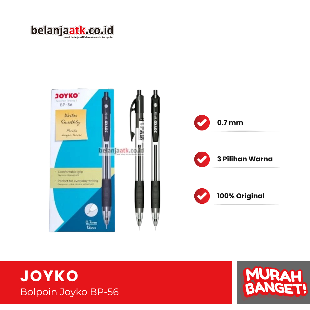 

Bolpoin Joyko BP-56 / Pulpen / Bolpen