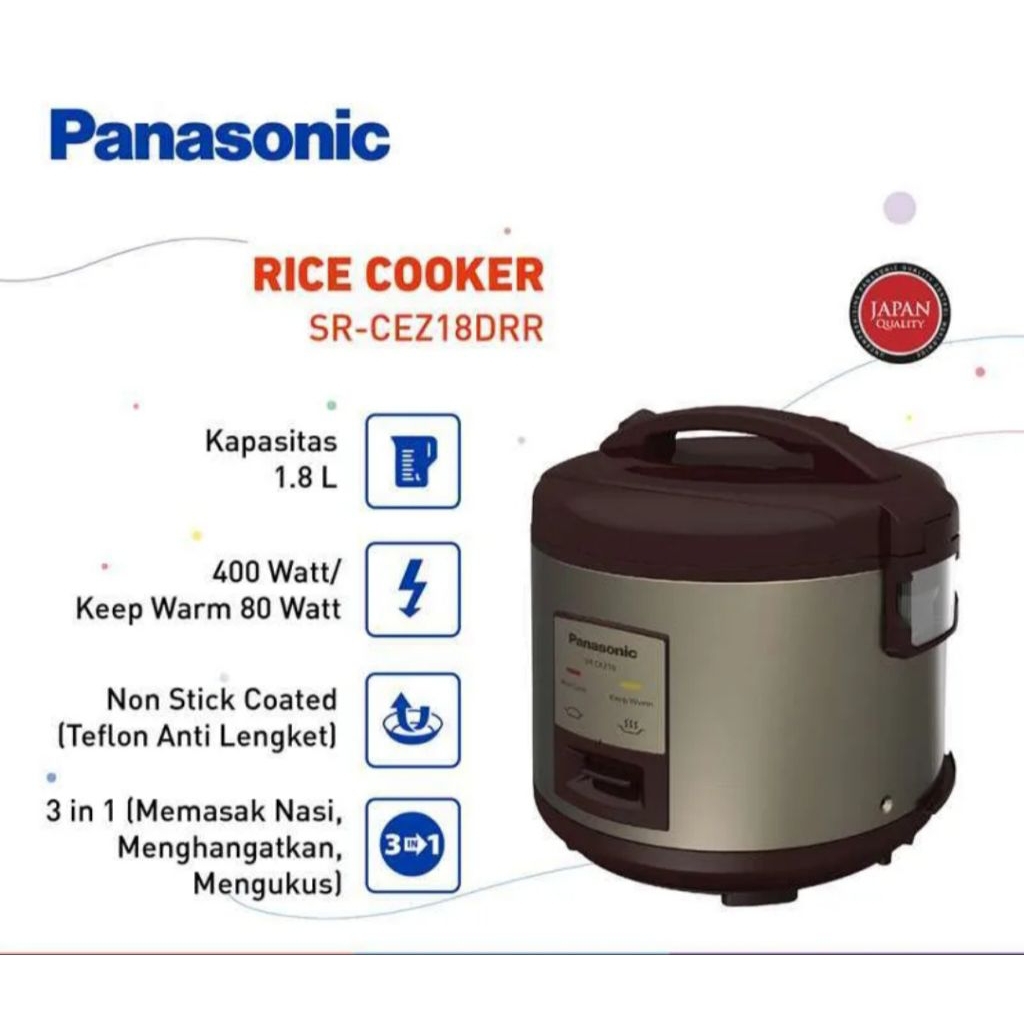 magic com panasonic SR-CEZ18 DRR