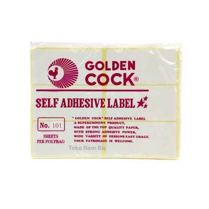 

JUAL LABEL GOLDEN COCK 101
