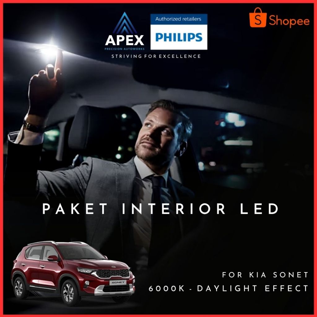 Philips Ultinon Pro6000 LED H4 6000K - Lampu Mobil