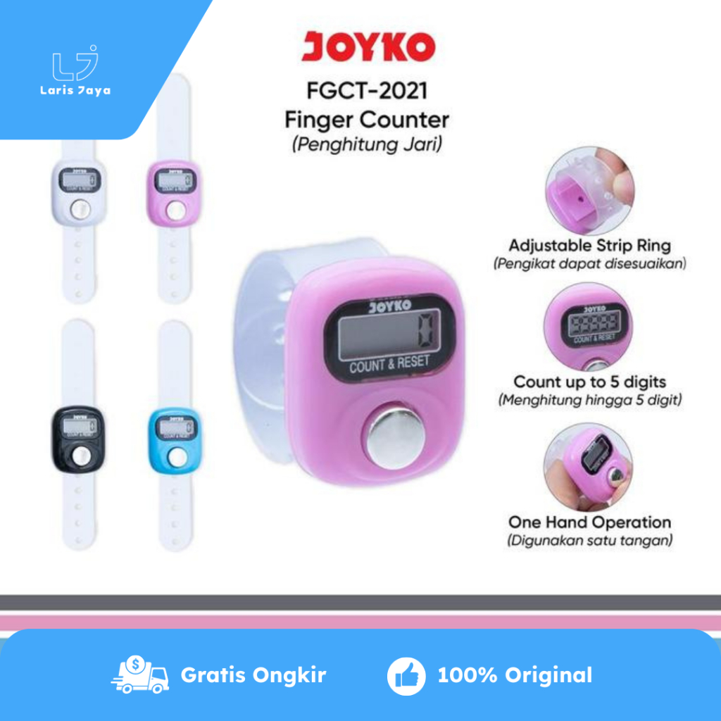 

Finger Counter Penghitung Jari Joyko FGCT-2021