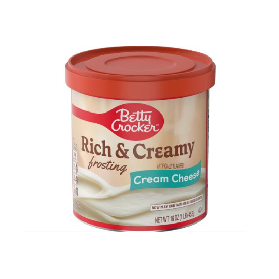 

Betty Crocker Rich & Creamy Frosting Cream Cheese