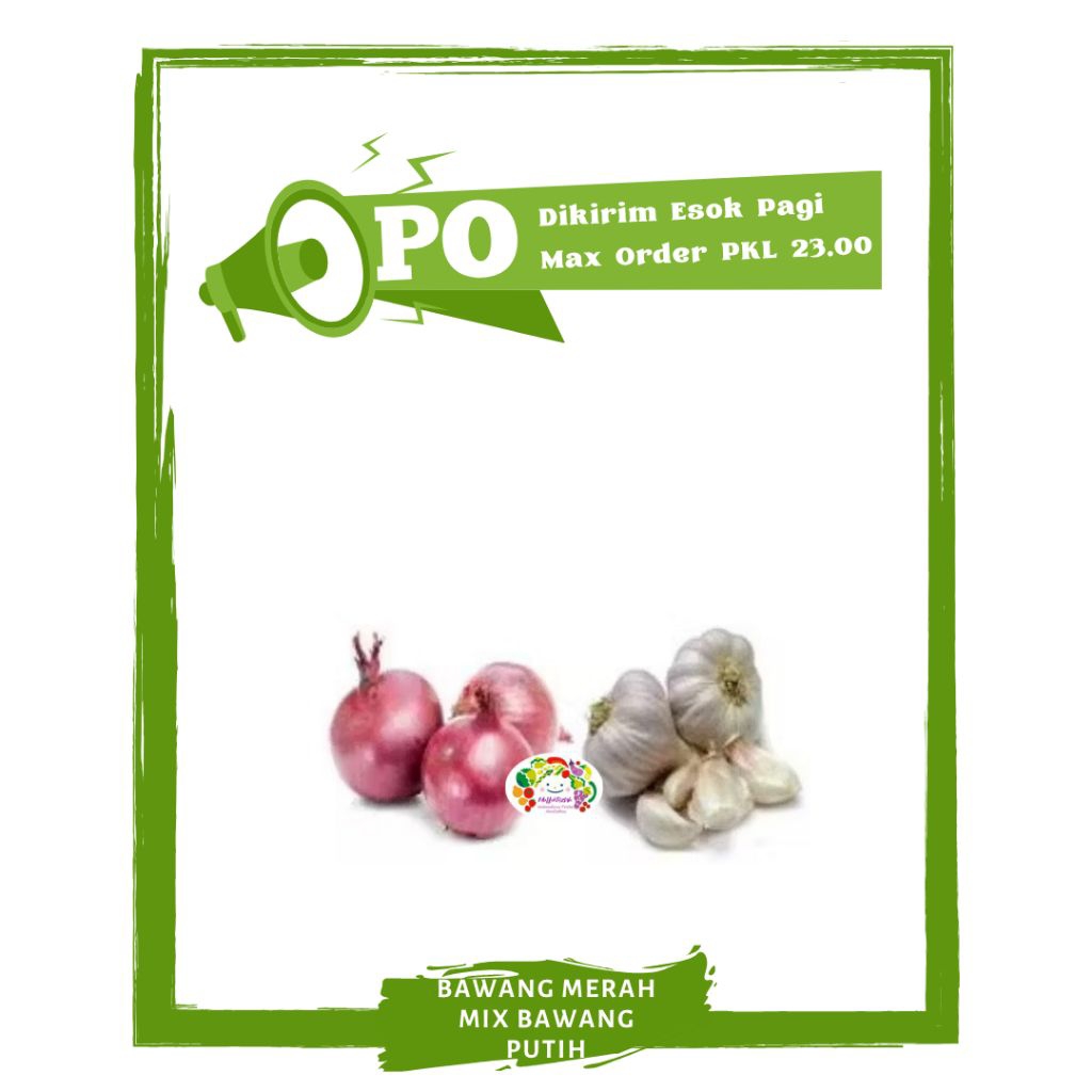 

Bawang Merah dan Bawang Putih / Sayur Sayuran Segar PO Mallahrizwa