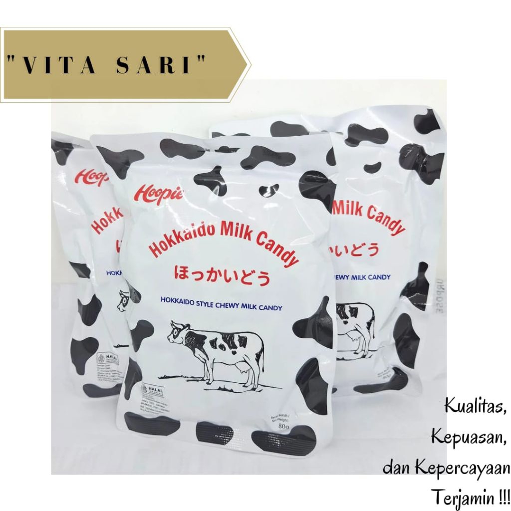

HOOPIE/HOKKAIDO MILK CANDY/PERMEN SUSU/PERMEN SUSU HOOPIE