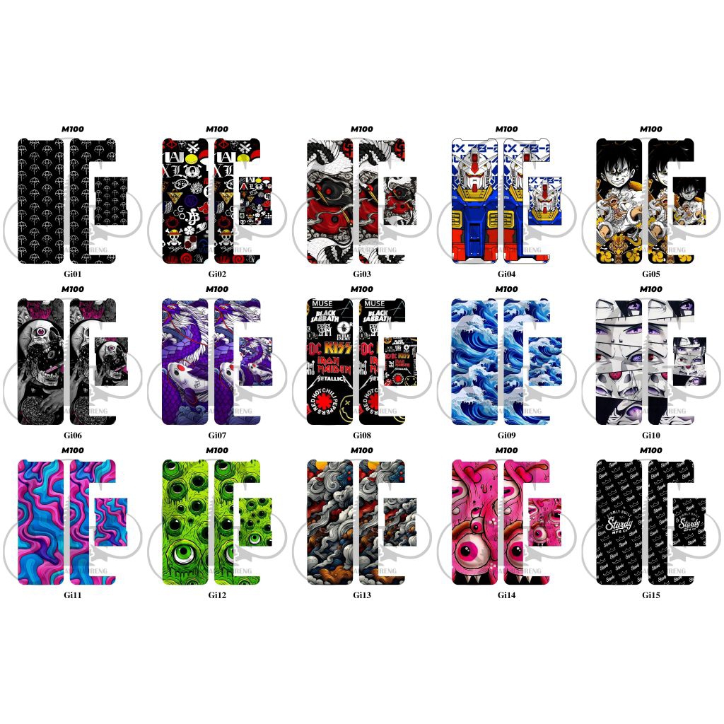 

Gapuro Ireng || stiker laminasi glossy m100