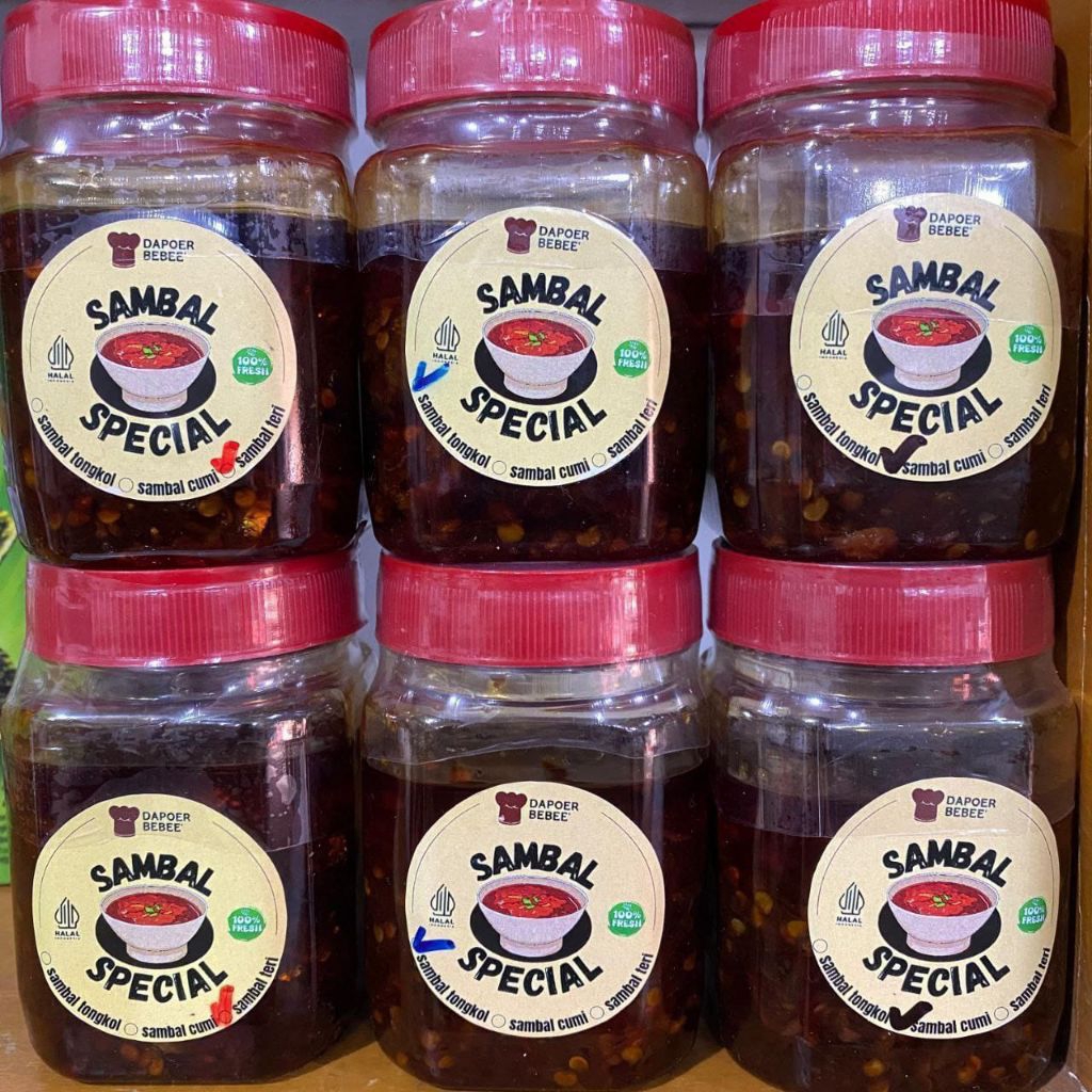 

sambal spesial cumi, tongkol, teri