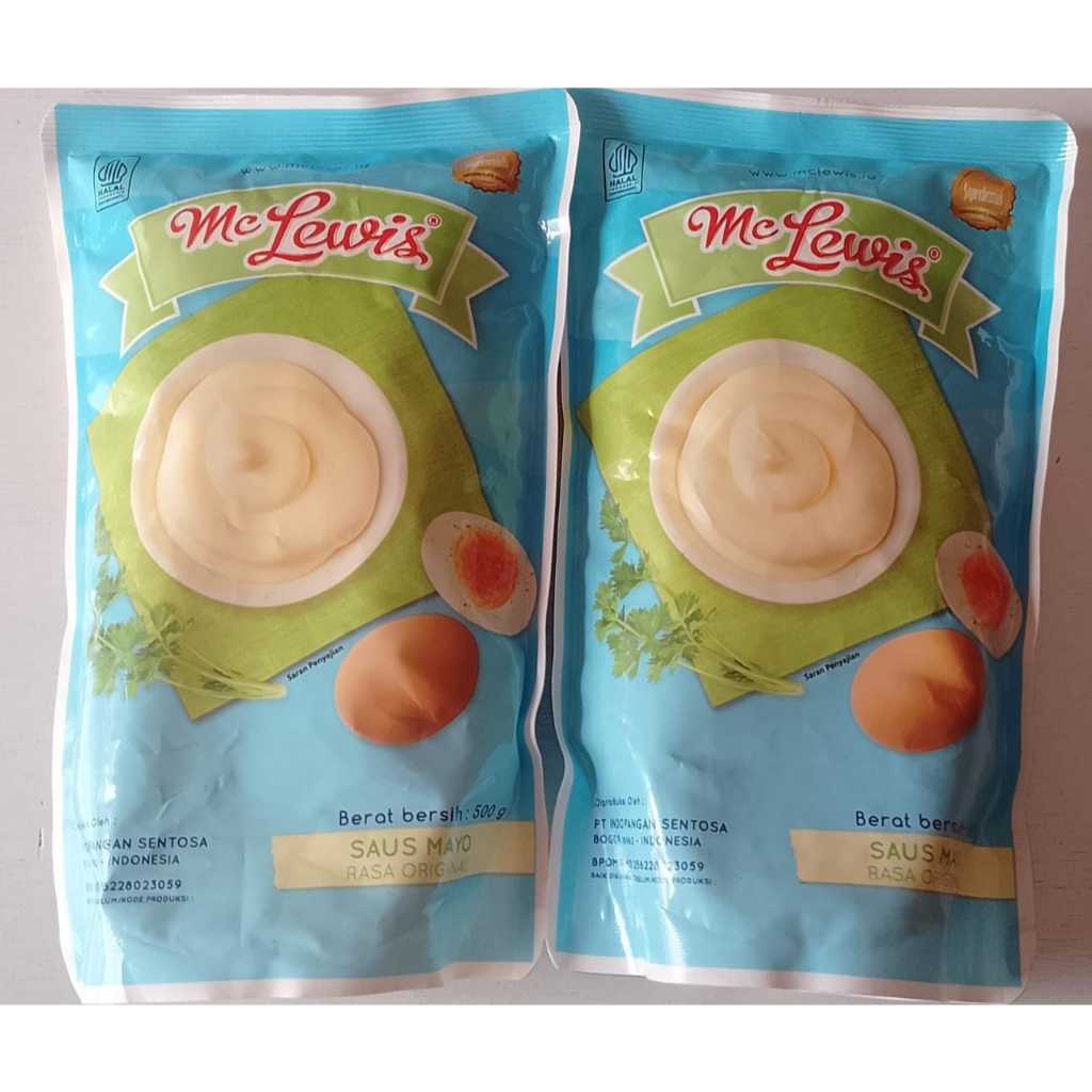 

Mc Lewis SAUS MAYO Rasa Original 500 gram harga promo