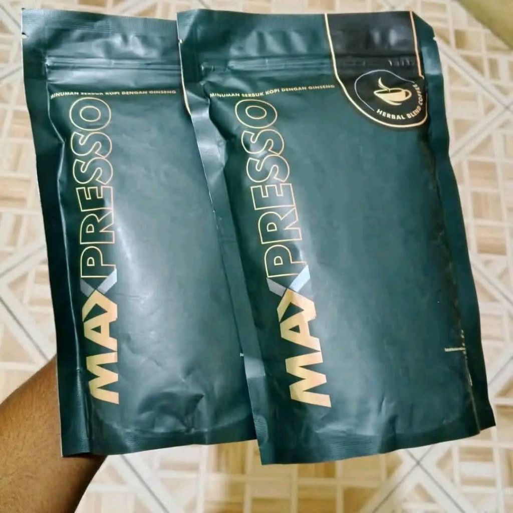 

Kopi maxpresso 1pouch isi 5sachet