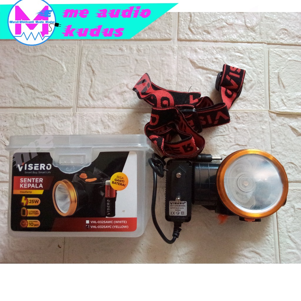 SENTER KEPALA VISERO VHL-0325 25W WARM