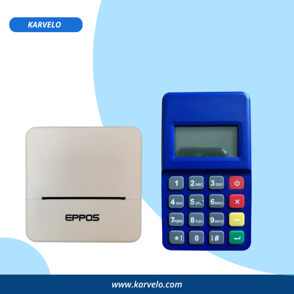 Bundling Mesin ATM Mini Karvelo + Printer – Tarik Tunai & Cetak Struk