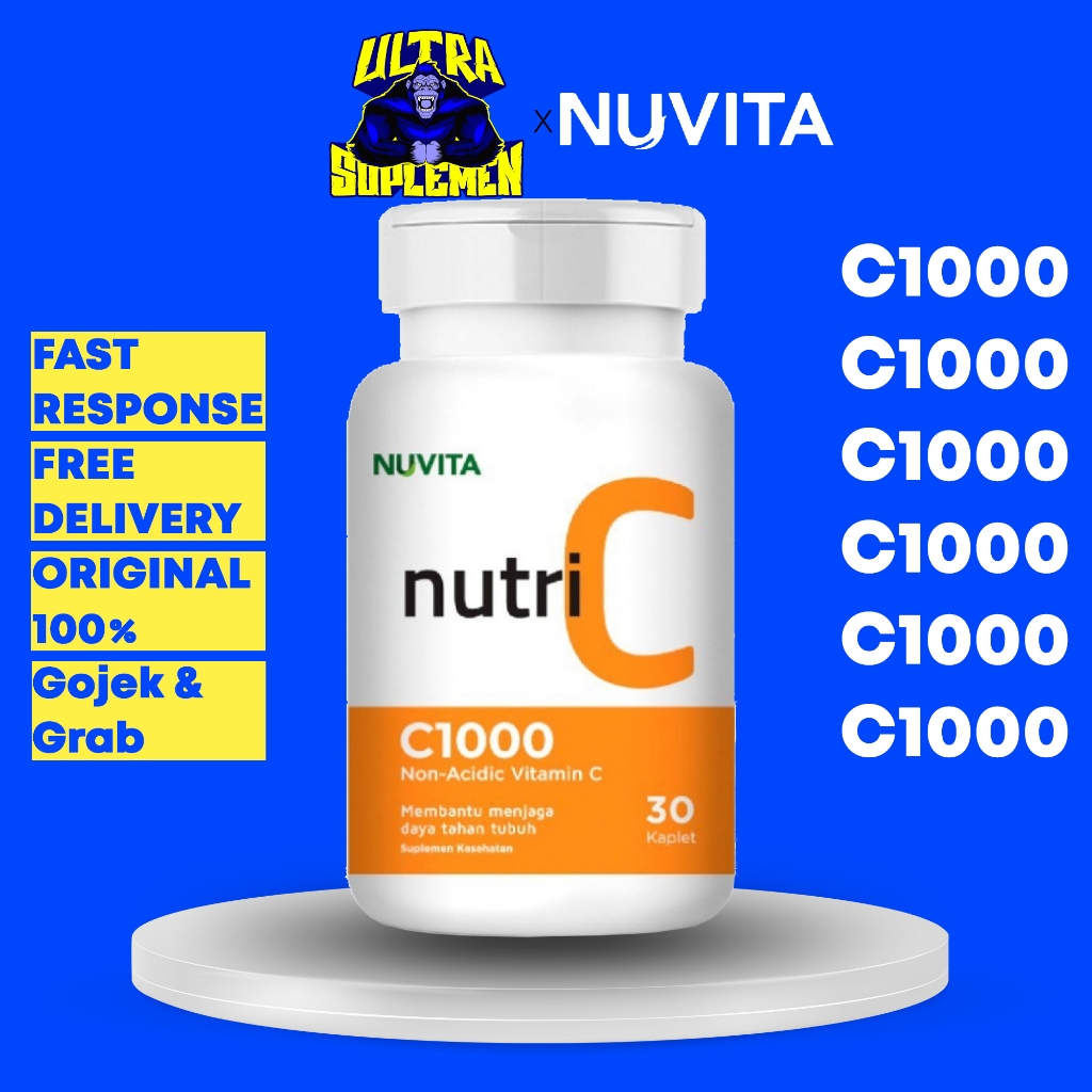NUVITA NUTRI C 1000MG 30TABLET
