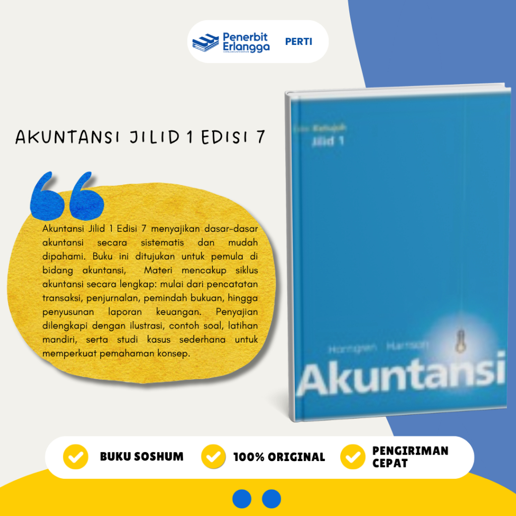 [Erlangga Official] Akuntansi Jilid 1 Edisi 7 - Horngren & Harrison