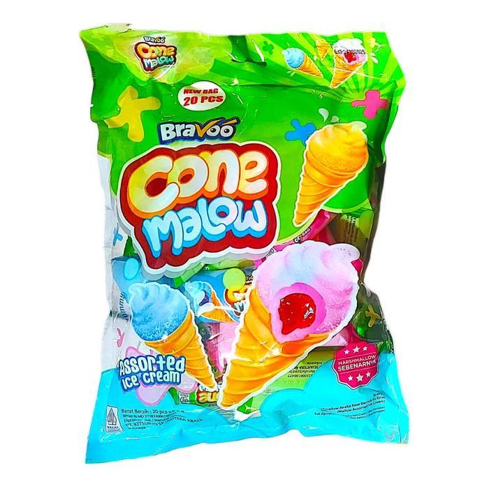 

BRAVOO CONE MALOW MARSHMALLOW 20s [ PACK ]