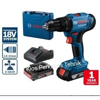 GSB 183-Li Bosch Cordless Impact Drill / Mesin Bor Tembok Baterai Bosch