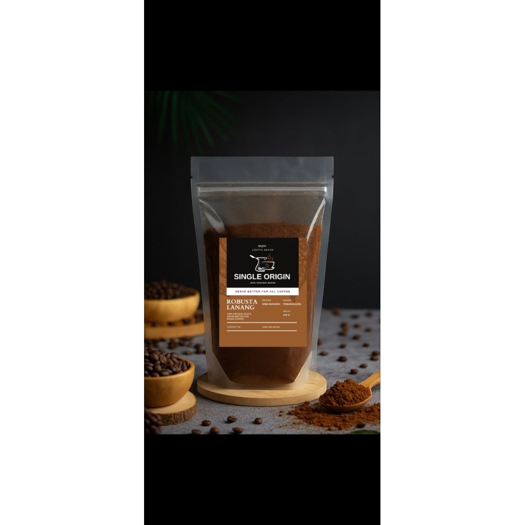 

Kopi Robusta Lanang asli Temanggung