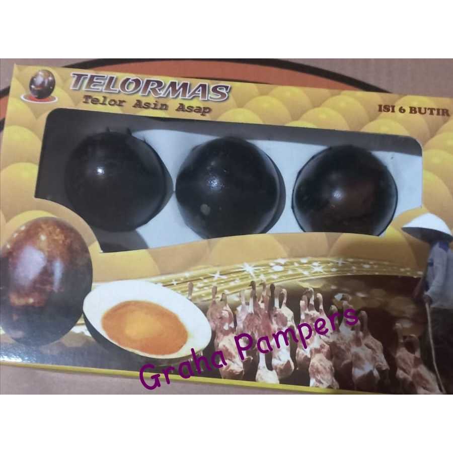 

Telur Asin Asap dari Telurmas isi 6pcs