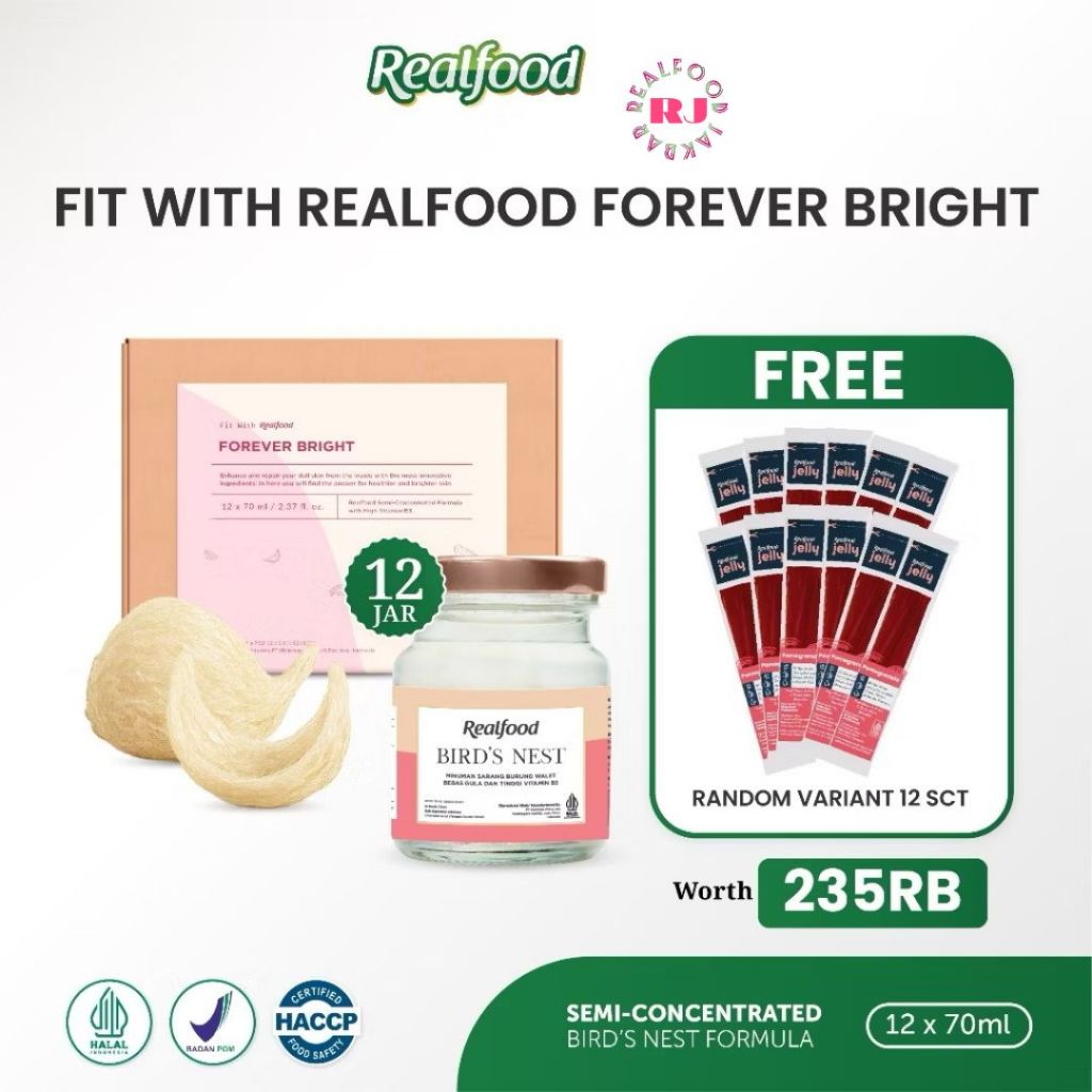 

Realfood Forever Bright 12 Jar Minuman Sarang Burung Walet