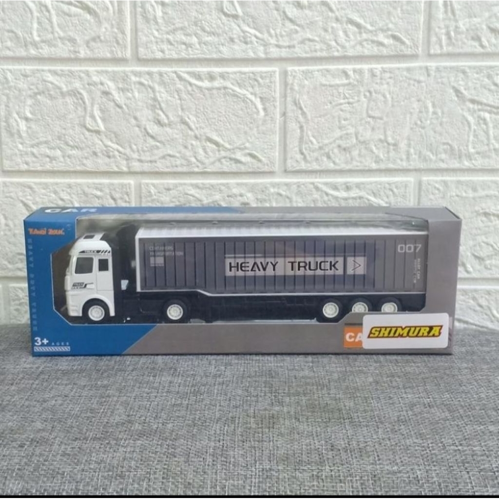 Diecast Truck Container Shimura - Mainan Anak Truck Container