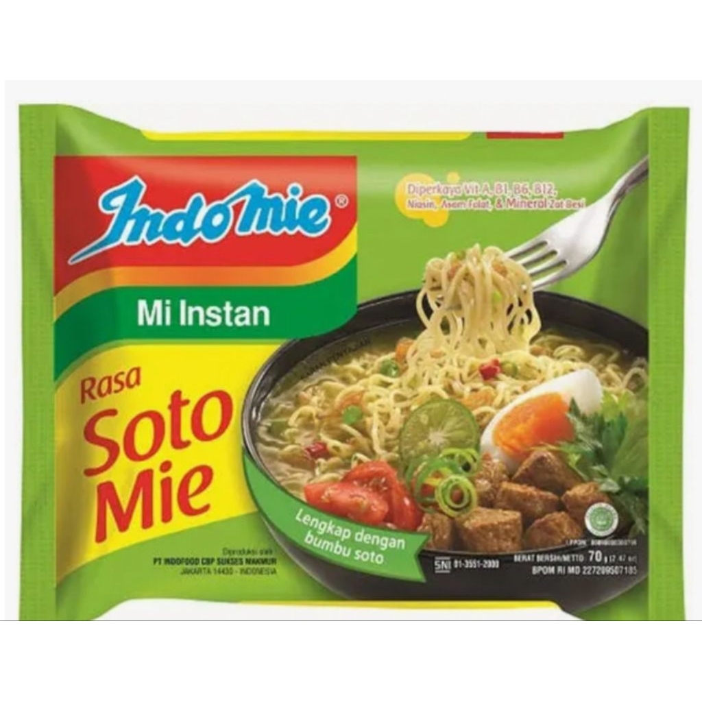 

Indomie soto mie 5 bungkus