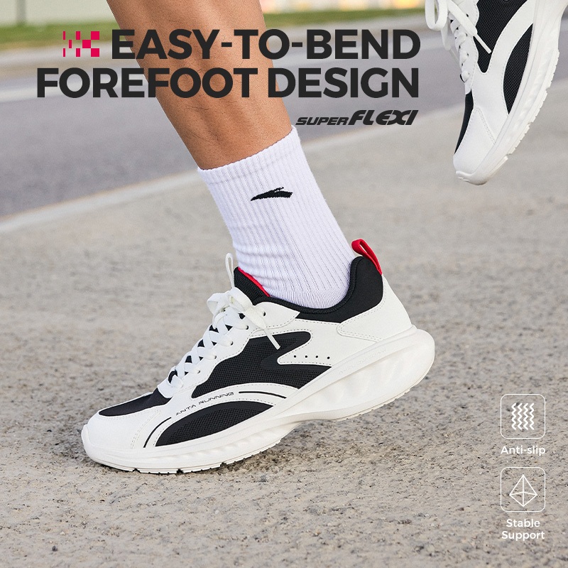 ANTA Sepatu Lari Pria Sepatu Olahragar Sepatu Sneakers Pria Men Running Shoes  9124E5525